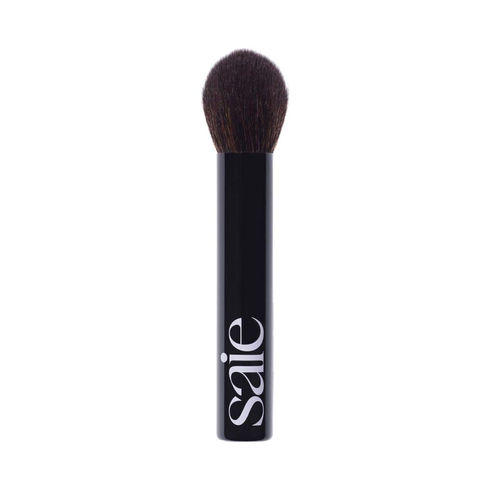 Saie 1 Black Fluffy Makeup Brush With Tapered Tip for Precise Application